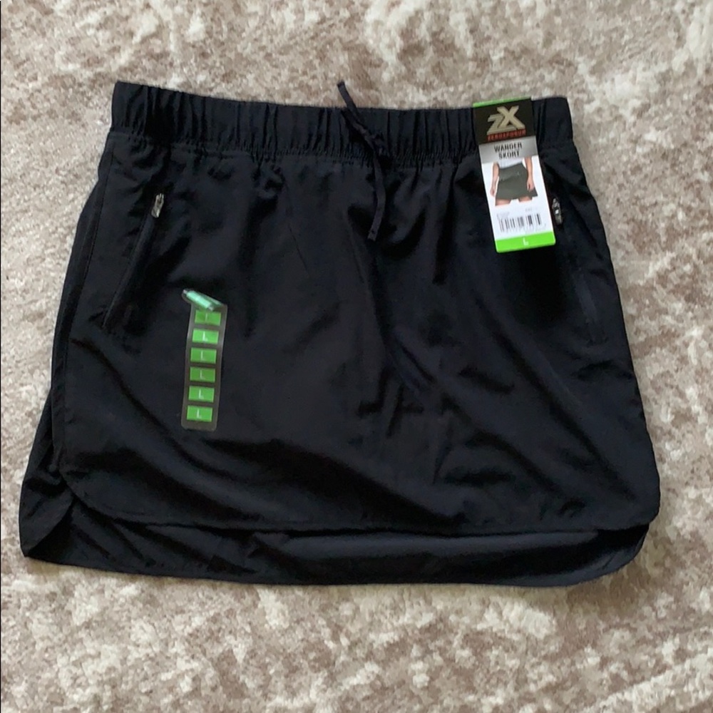 Tennis or Golf Black skort